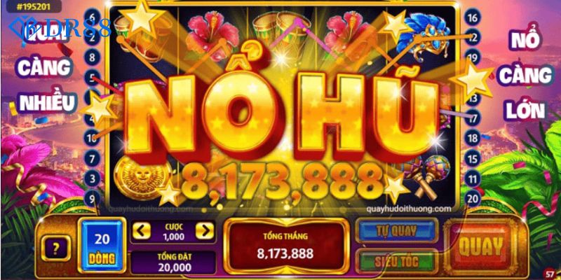 Nổ hũ jackpot tại sảnh nổ hũ nhà cái dr88