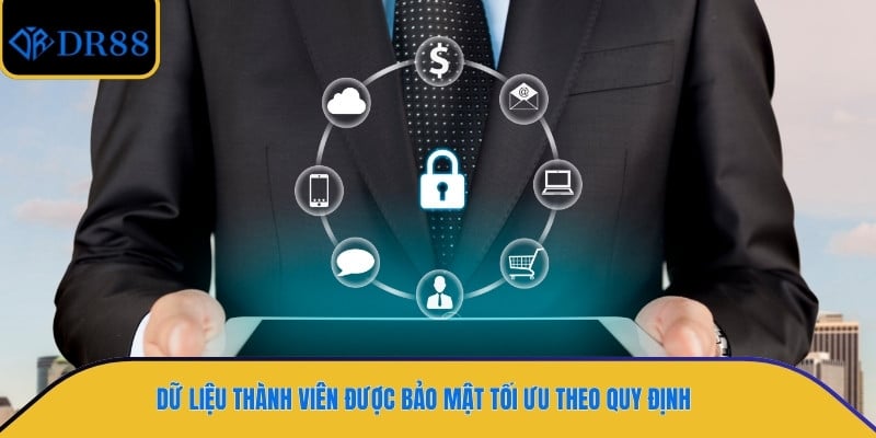 Dữ liệu thành viên được bảo mật tối ưu theo quy định